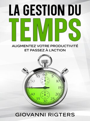 cover image of La gestion du temps